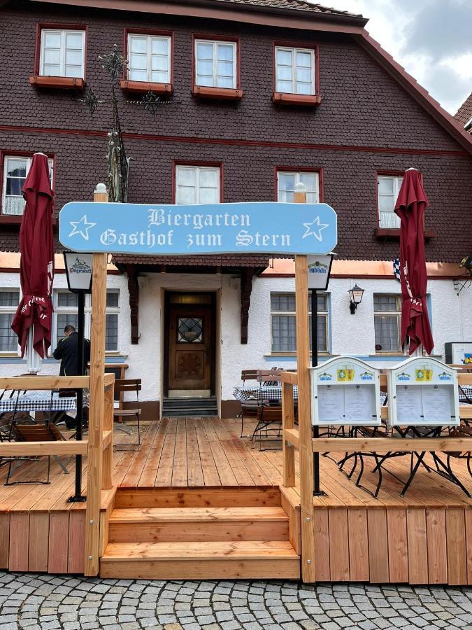 Gasthof Zum Stern Bad Brückenau Buitenkant foto