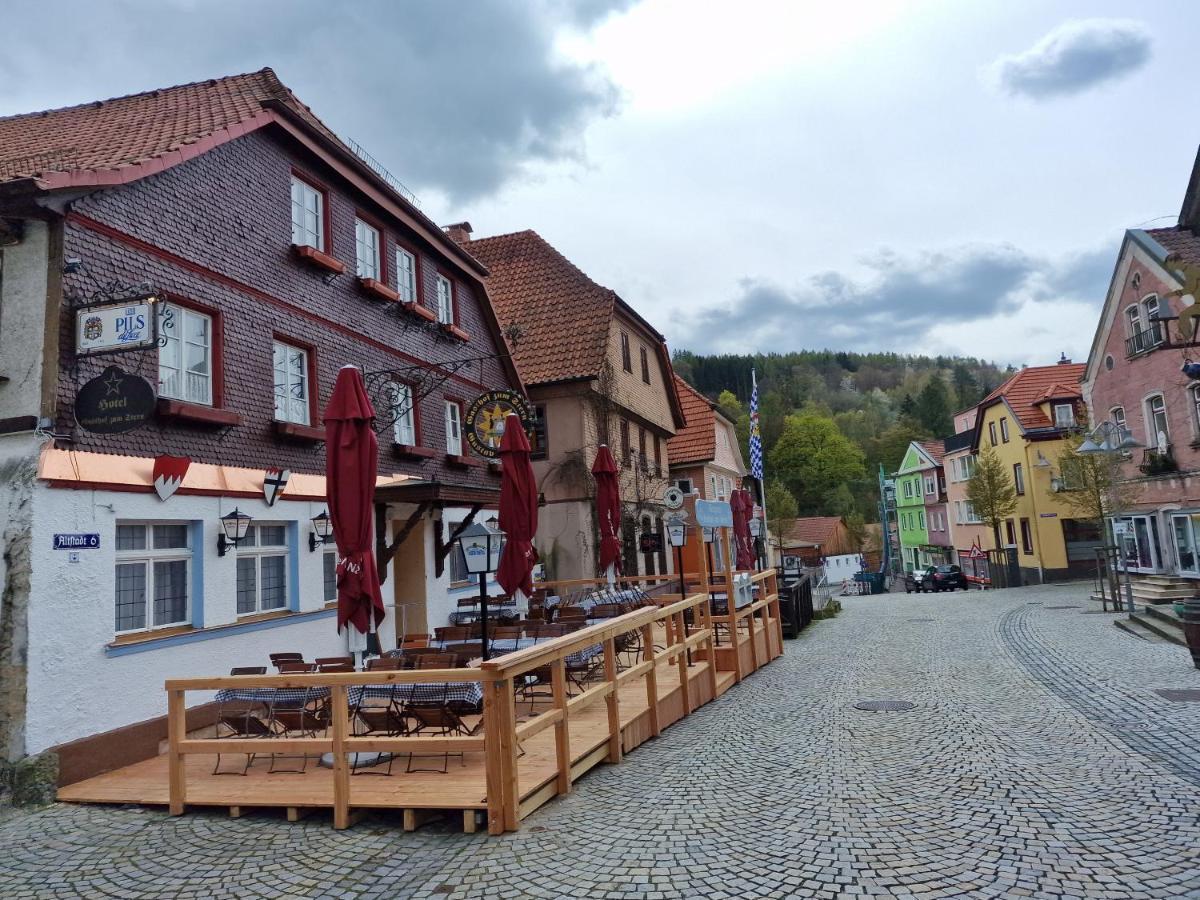 Gasthof Zum Stern Bad Brückenau Buitenkant foto